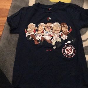 Washington Nationals Racing Presidents T-shirt